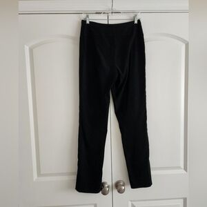 Vintage  Express Black Faux Suede Pants  Sz 5/6